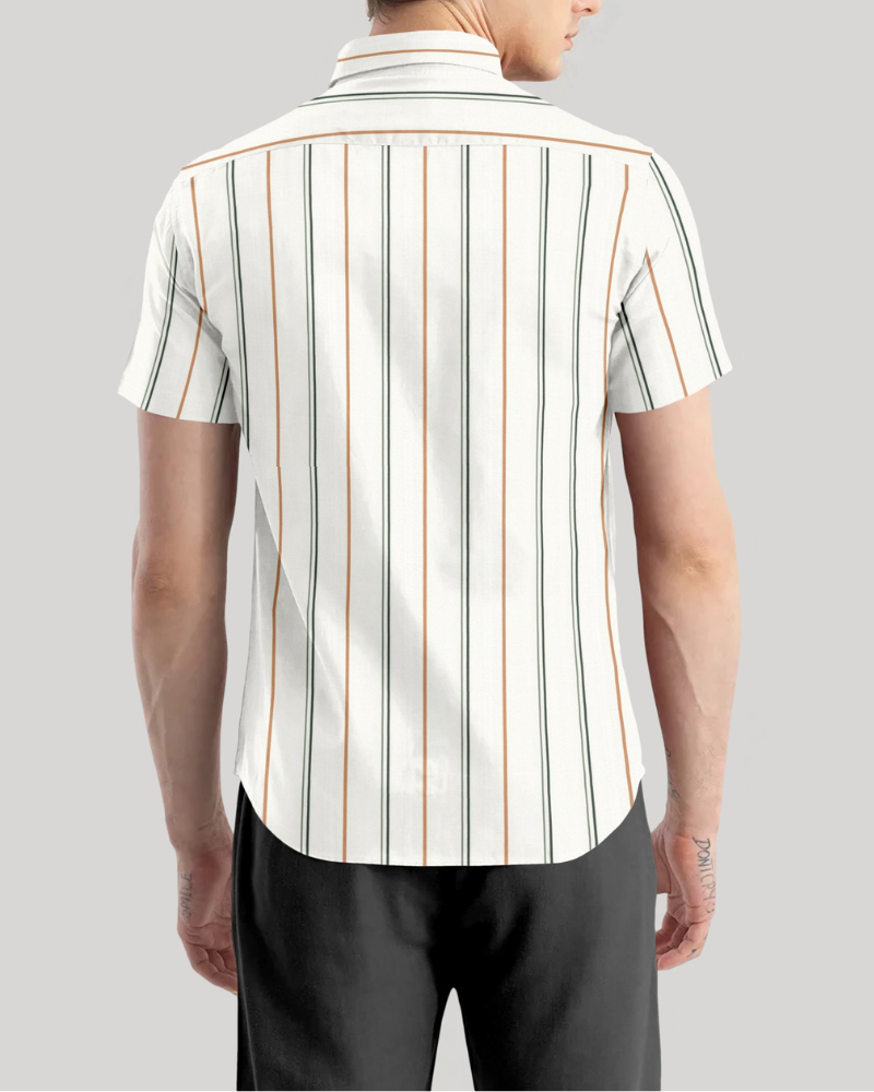 Beautiful Stripe Printed Shirt For Men