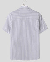 Men's Classic Pinstripe Print Shirt